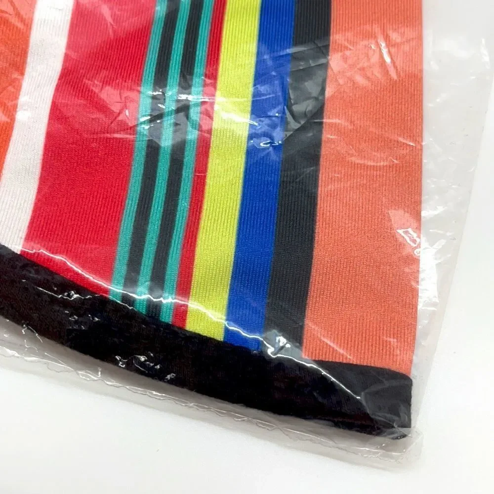 NWT Related Garments Striped Cotton Face Mask